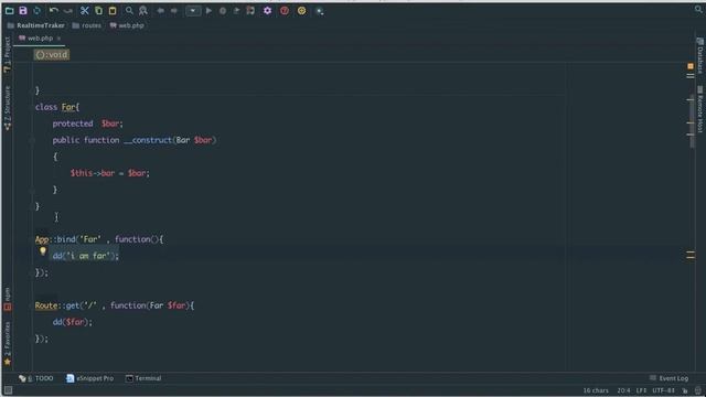 laravel 5.3 command service container lesson 2 смотреть онлайн