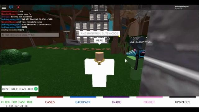 ROBLOX-CASE CLICKER NEW CODES(25 JUNE 2017) смотреть онлайн