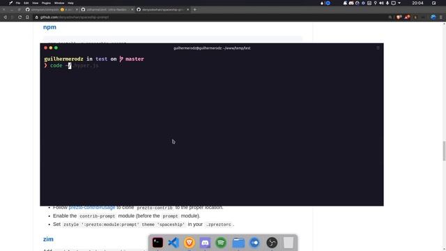 ZSH customizado | Guilherme Rodz смотреть онлайн