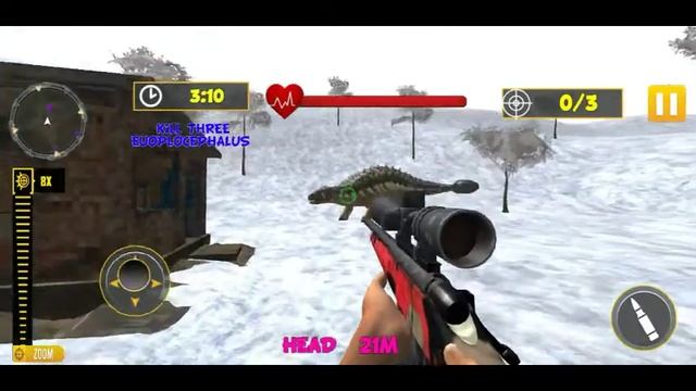 Dino Hunter 3d-Animal Sniper Shooting 2020। Gaming Builders смотреть онлайн