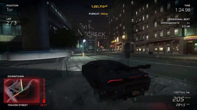Need for Speed: Most Wanted 2012 Race Lamborghini Huracan STO Car mods Cruh Hour смотреть онлайн