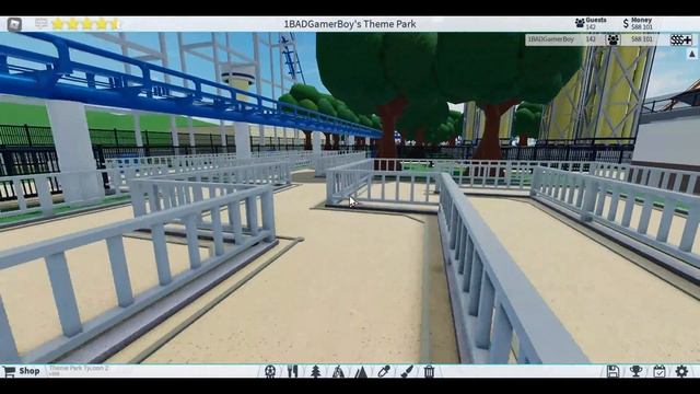 Corkscrew at cedar point in theme park tycoon 2 смотреть онлайн