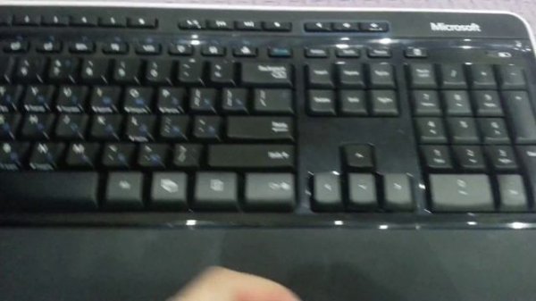 Мини-обзор Microsoft Wireless Keyboard 3000 v2.0