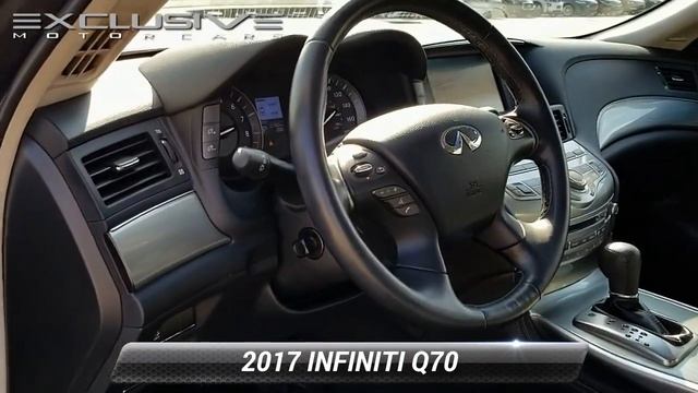 Certified 2017 INFINITI Q70 3.7, Randallstown, MD 770116 смотреть онлайн