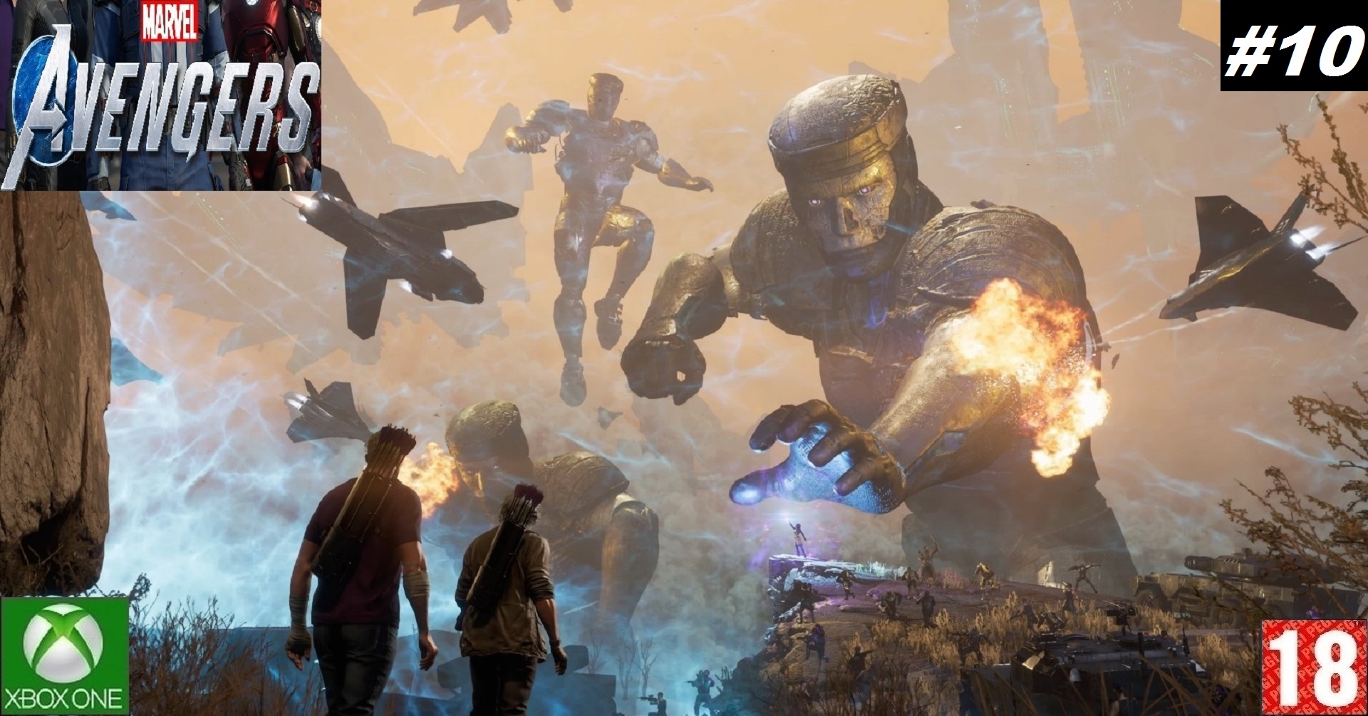 Marvel's Avengers (Xbox One) - Прохождение - #10, Не Светлое Будущее, DLC. (без комментариев)