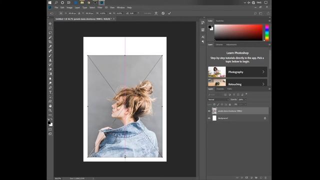 TUTORIAL BIKIN POLAROID FOTO TEMPLATE WITH PHOTOSHOP смотреть онлайн