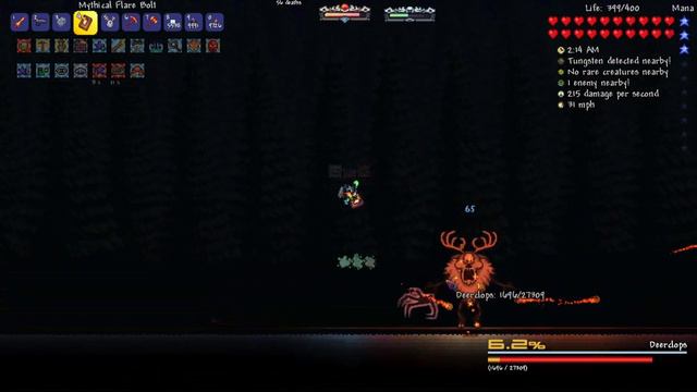 Terraria Calamity: Deerclops Master Death Mode No Hit All Classes смотреть онлайн