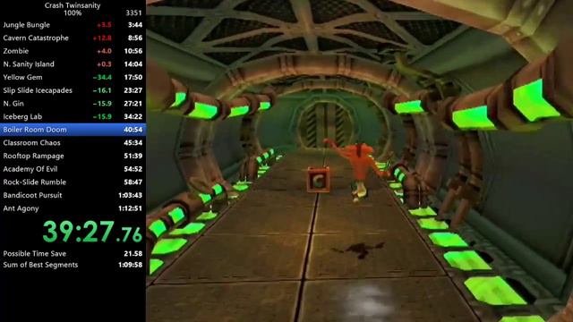 Crash Twinsanity 100% Speedrun In 1:11:55
