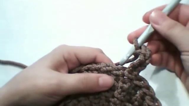 Вяжем вместе: Простой овальный коврик из полиэфирного шнура смотреть онлайн