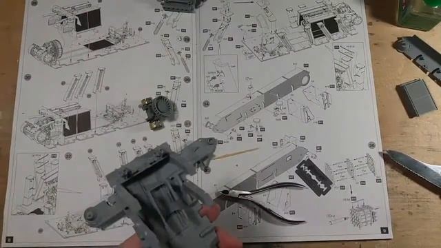 Сборка модели СУ-85 от MiniArt с полным интерьером. Часть 6 смотреть онлайн