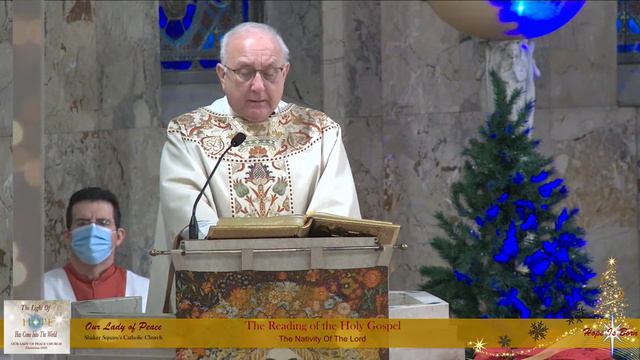 Christmas Eve 4:00pm Mass смотреть онлайн