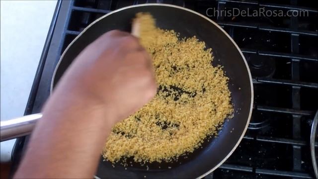 How To Cook Bulgur Wheat #FoodFaq | ChrisDeLaRosa.com смотреть онлайн