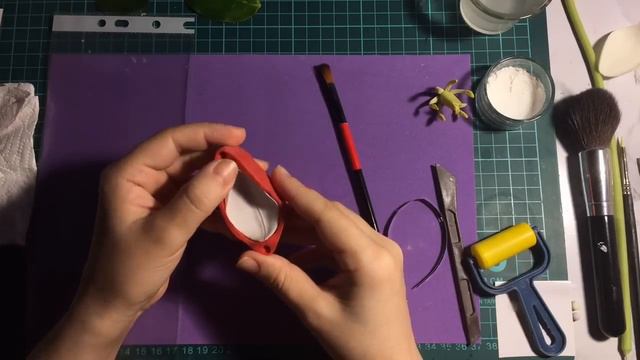 Тюльпан из холодного фарфора. Часть 2.2. Цветок Первый ряд лепестков смотреть онлайн