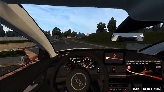 [ETS2] HURDALIKTAN ALDIĞIM AUDİ RS7'YLE YOLDA BAŞIMA GELMEYEN KALMADI :)) смотреть онлайн