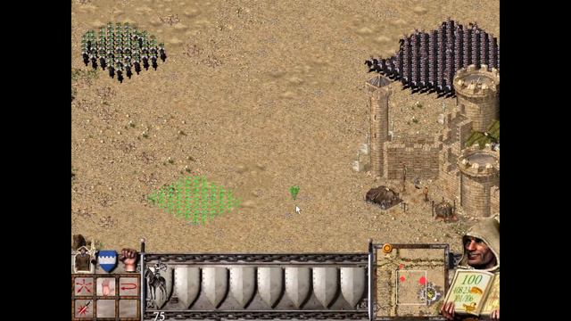 1 vs 3 Lord Emir Part 4 (Final Attack) | Stronghold Crusader смотреть онлайн