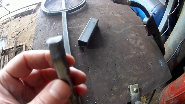 Круговая газовая горелка из куска профиля своими руками смотреть онлайн