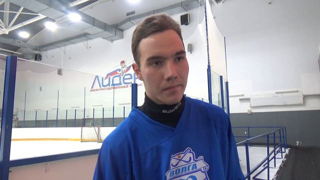 Александр Ткаченко о первой тренировке на льду ФОК "Лидер" смотреть онлайн