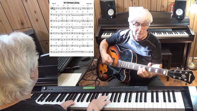 My Mother's Eyes - Jazz guitar & piano cover ( Wolfe Gilbert ) смотреть онлайн