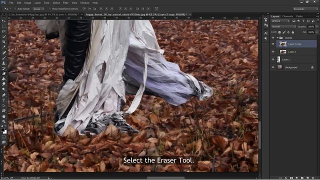 Magic Forest: Photoshop Manipulation Tutorial смотреть онлайн
