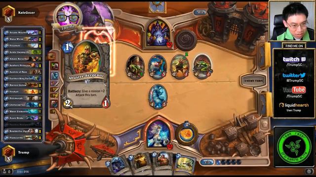 Hearthstone F2P ladder climb on EU #25 I am invincible. смотреть онлайн