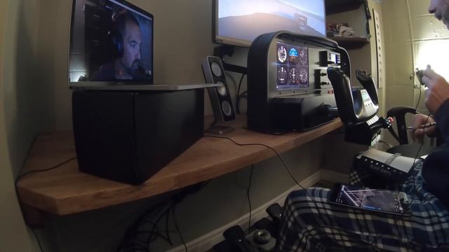 Pilots building Home Flight Simulator Setup I dreamt of as a kid + Giving one away! смотреть онлайн