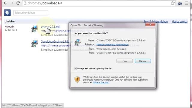 Cara Install Python Google App Engine SDK смотреть онлайн