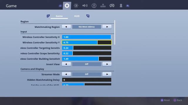 my best settings with the next update 6.1 PS4!! смотреть онлайн