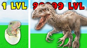 Эволюция ДИНОЗАВРОВ в Парке Юрского Периода Jurassic World