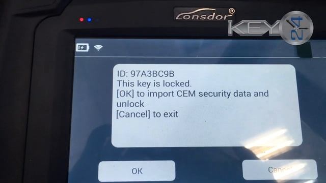 Lonsdor - K518 - Volvo XC60 2012 - Keyless (all Keys Lost)