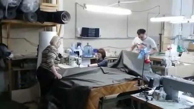 Производство тентов. Тент полог из непромокаемой ткани смотреть онлайн