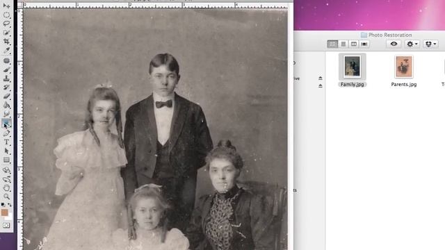 Photoshop - Photo Restoration 5 смотреть онлайн