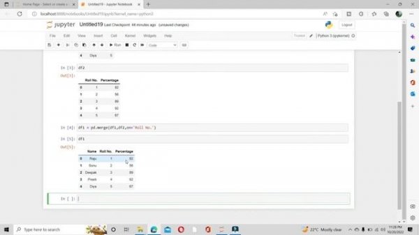 How To Join Two Dataframes In Python | Joining In Pandas | Merge Dataframes