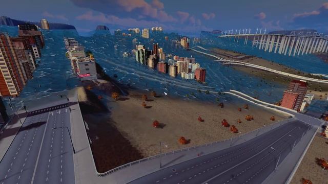 Tsunami 19 part 2 - Cities Skylines смотреть онлайн