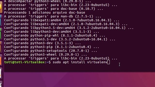 01 - Curso de Django - Instalação do Django no linux ubuntu смотреть онлайн