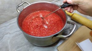 Живая аджика без варки, хранится всю зиму