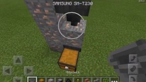 Воронка и автоматическая печь в Minecraft PE