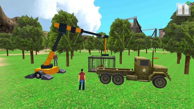 Zoo Animal Transport Simulator - Animal Capture & Transport to Zoo - Android gameplay hd смотреть онлайн