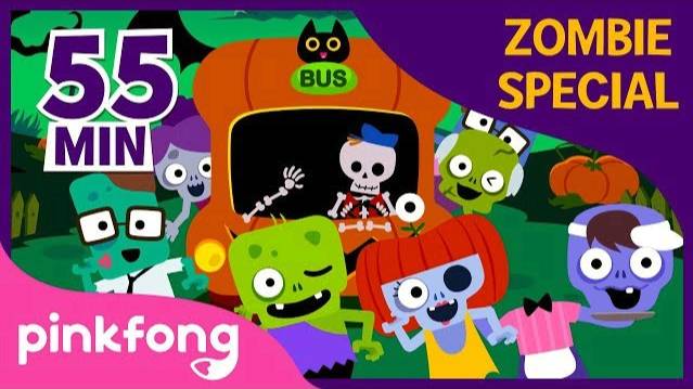 Halloween Zombie Special | +Compilation | Halloween Songs | Pinkfong Songs For Children