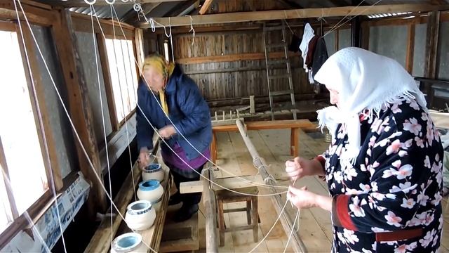 Ткачество старинным методом смотреть онлайн