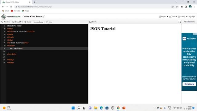 JSON Part 1 смотреть онлайн