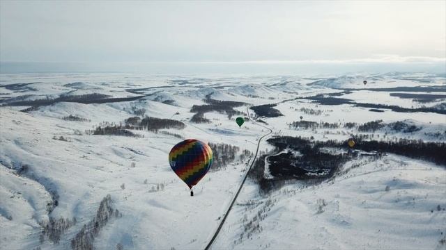 Фестиваль воздушных шаров Самрау на озере Банное (Якты–Куль) Башкортостан 2020 смотреть онлайн