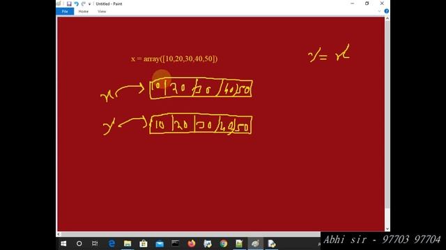 numpy ( view & copy method ) for machine learning in python in hindi part 12 смотреть онлайн