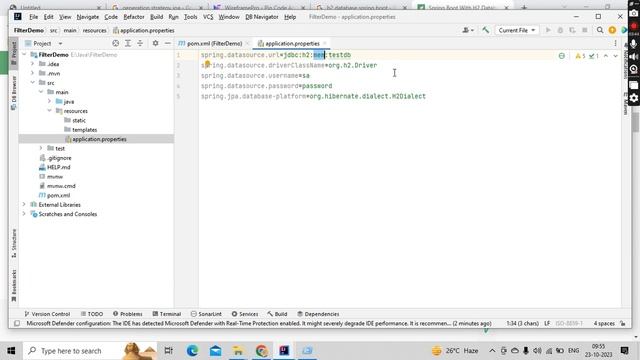Connect to H2 Database in SpringBoot Part-1 | Application Properties for H2 Database in Springboot смотреть онлайн