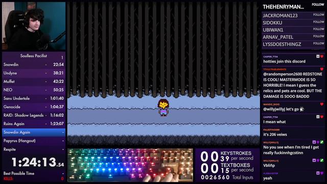 Former WR - Undertale SOULLESS PACIFIST Speedrun смотреть онлайн