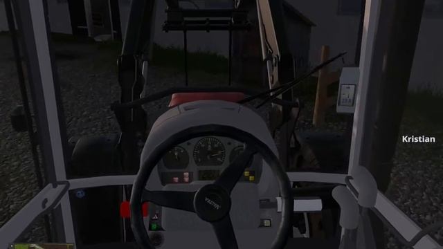 FS17 - Contractor mod in action смотреть онлайн