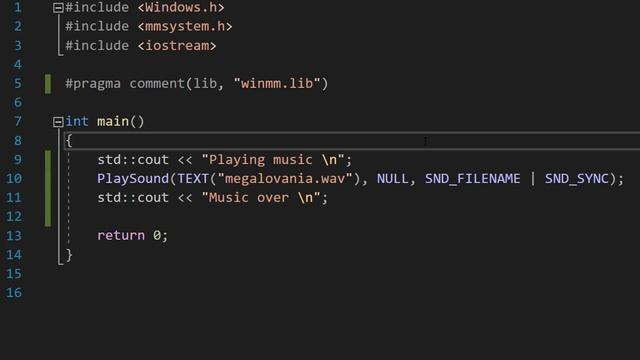 How to Play Music In C++ (Simple) смотреть онлайн