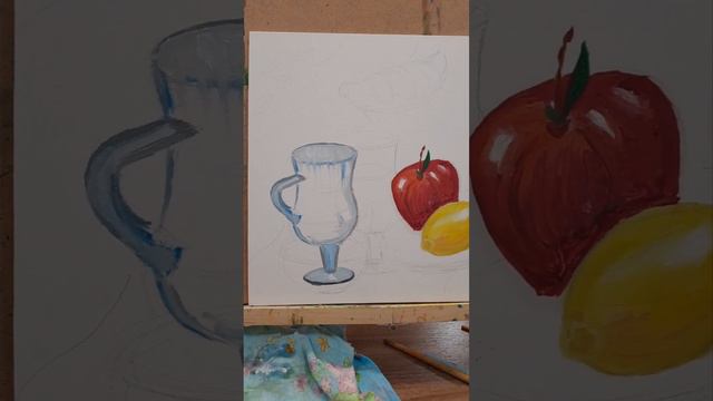 Живопись маслом!-начинаю!))) смотреть онлайн