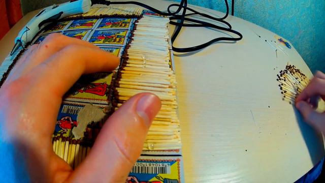 ВУЛКАН ИЗ КУЧИ СПИЧЕК/ 20 000 СПИЧЕК/ VOLCANO MATCHES. смотреть онлайн