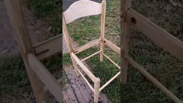 Переделка старого венского стула:) всего лишь пол дня и 2 красавчика уже украшают ваш дом)