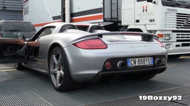 Porsche Carrera GT Soundcheck: Start Up & Revs - V10 Engine Sound